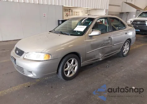 2001 Nissan Sentra Se z USA, uszkodzony, nr VIN 3N1BB51A21L003545